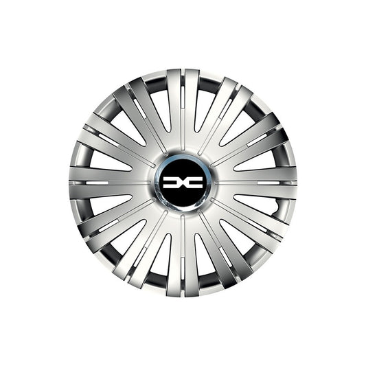 Set 4 Capace Roti potrivite jantelor de 15 inch, pentru Dacia Nou, model Active Crom