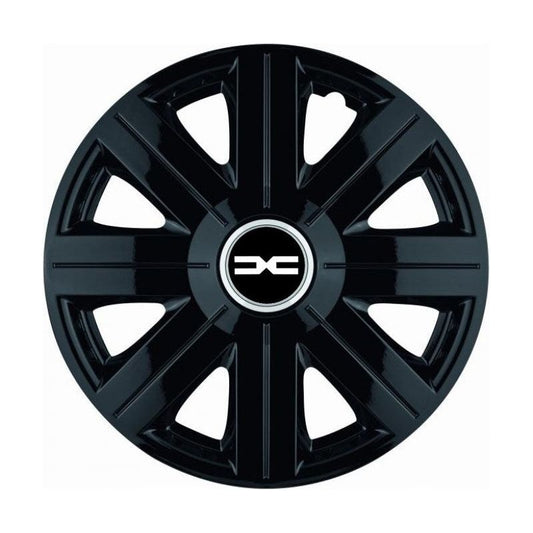 4 darabos Autohelix MSA® dísztárcsa készlet, 16 colos felnikre alkalmas, Dacia Nou Cosmos Black modellhez