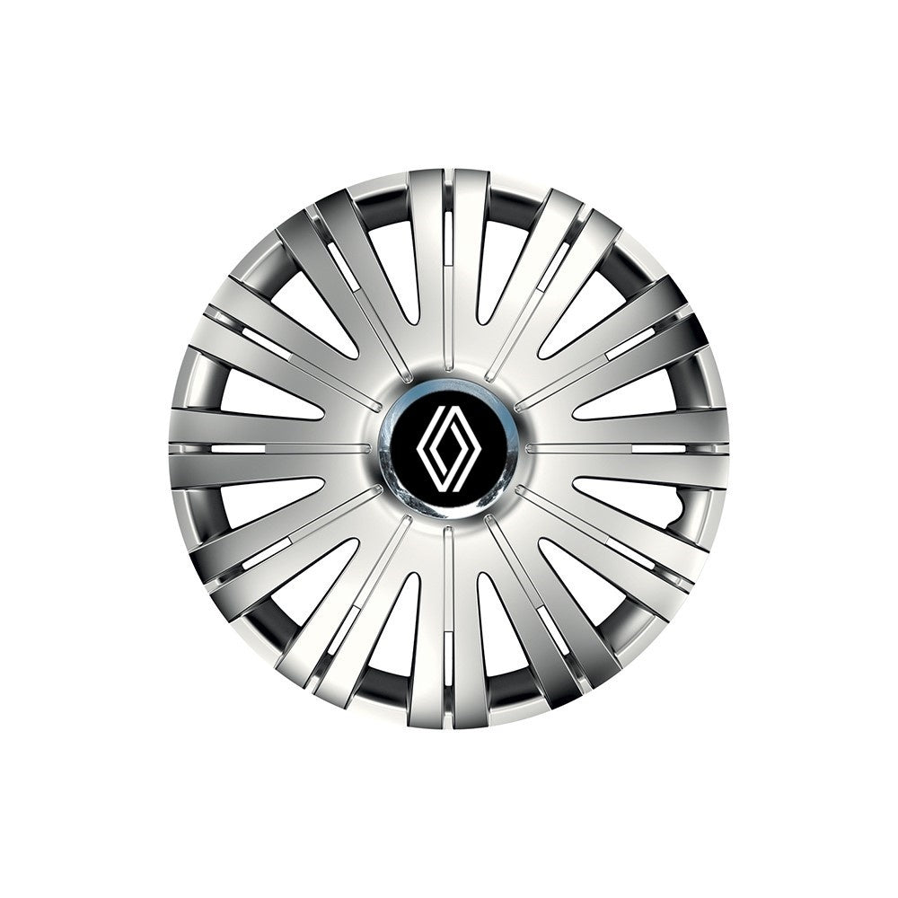 Set 4 Capace Roti potrivite jantelor de 16 inch, pentru Renault Nou, model Active Crom