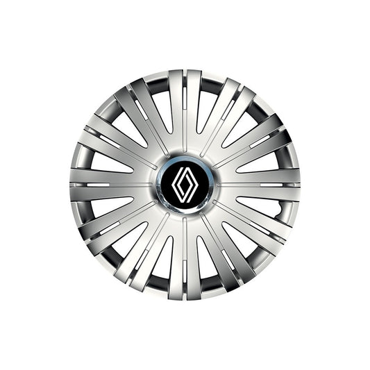 Set 4 Capace Roti potrivite jantelor de 16 inch, pentru Renault Nou, model Active Crom