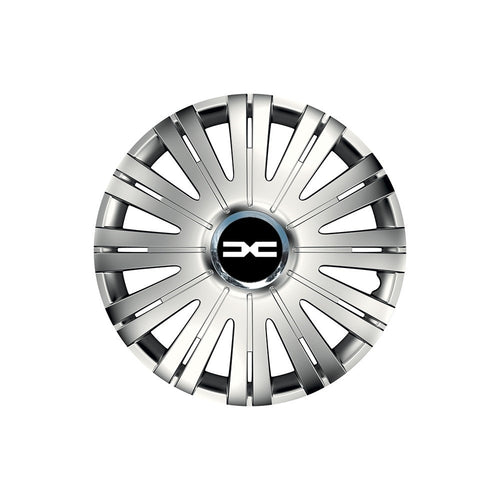 4 darabos dísztárcsa készlet, 16 colos felnikre alkalmas, Dacia Nou Active Chrome modellhez