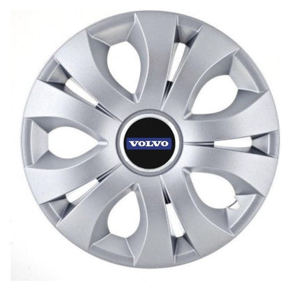 4 db 16 colos (R16) keréktárcsa-burkolat készlet, Volvo kompatibilis, Top Szürke modell