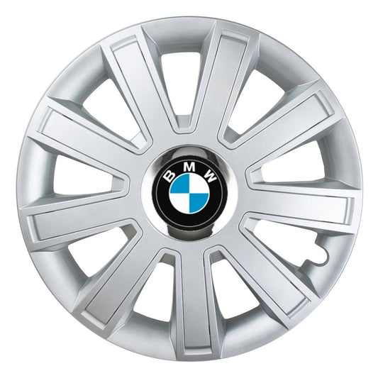 Set 4 Capace Roti, potrivite jantelor de R14, pentru BMW, model flash cromat