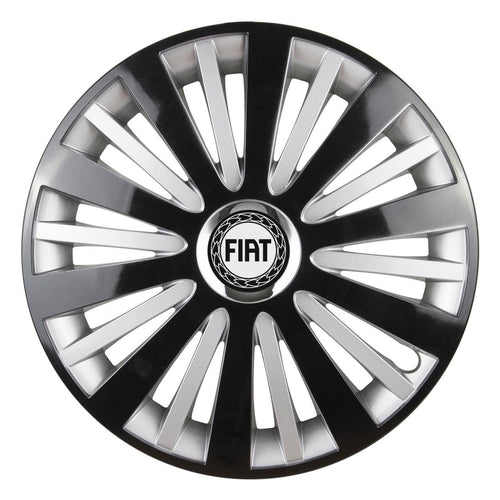 Set 4 Capace Roti, potrivite jantelor de R14, pentru Fiat, model falcon dual