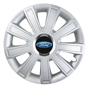 Set 4 Capace Roti, potrivite jantelor de R14, pentru Ford, model flash cromat