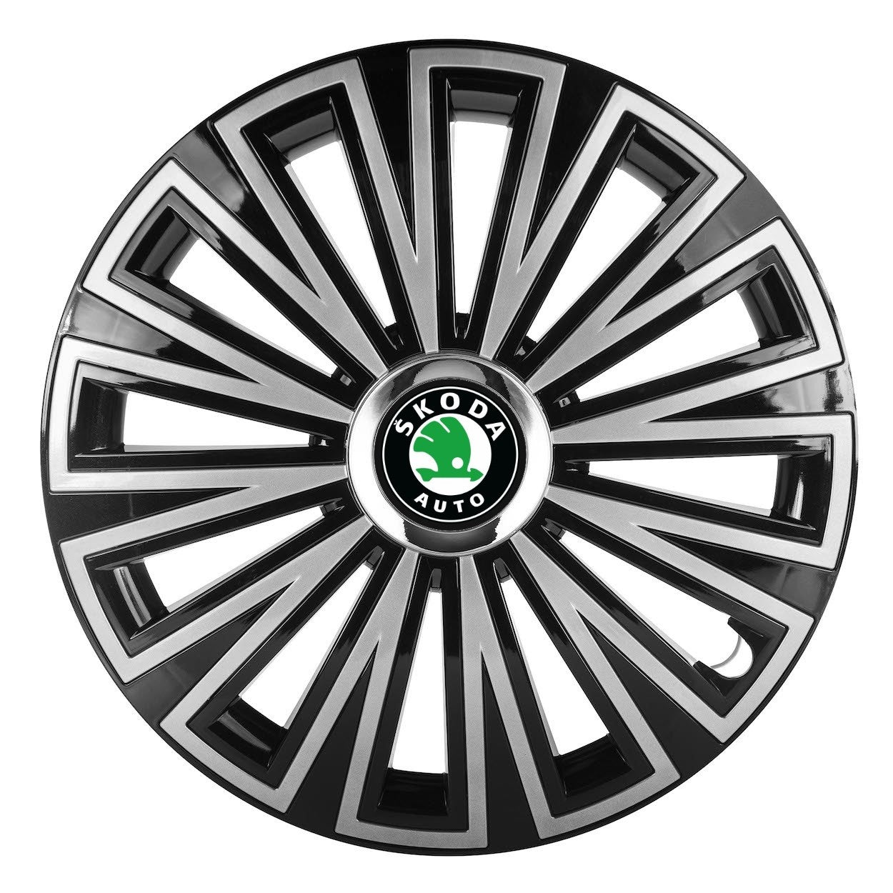 Set 4 Capace Roti, potrivite jantelor de R14, pentru Skoda, model sunset