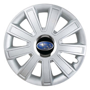 Set 4 Capace Roti, potrivite jantelor de R14, pentru Subaru, model flash cromat