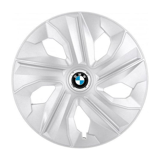 Set 4 Capace Roti, potrivite jantelor de R15, pentru BMW, model luna cromat