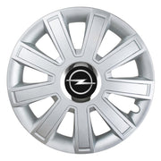 Set 4 Capace Roti, potrivite jantelor de R15, pentru Opel, model flash cromat