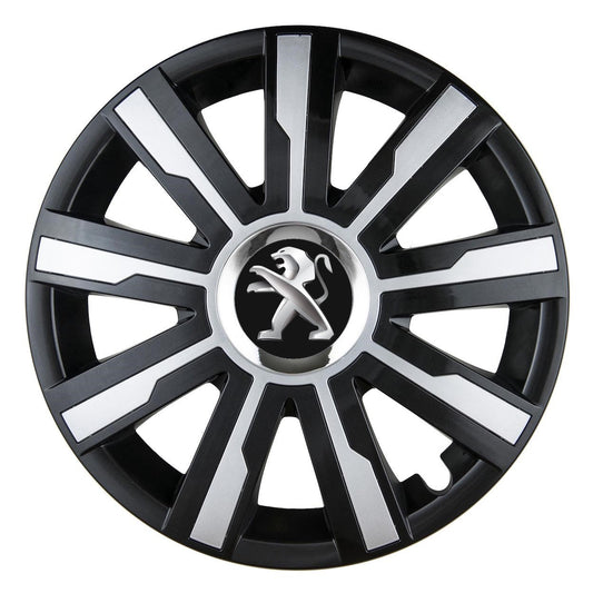 Комплект 4 таса, подходящи за джанти R15, за Peugeot, модел Mirage