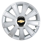 Set 4 Capace Roti, potrivite jantelor de R15, pentru Chevrolet, model flash cromat