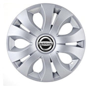 Set 4 Capace Roti, potrivite jantelor de R16, Compatibil Cu Nissan, model top crom