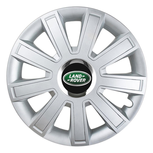 Set 4 Capace Roti, potrivite jantelor de R16, pentru Land Rover, model flash cromat