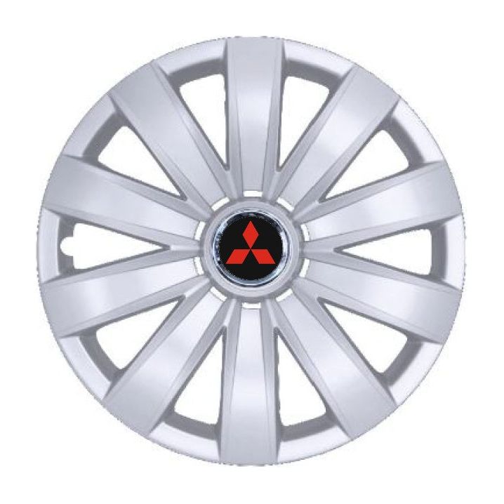 4 db-os 14 hüvelykes (R14) kerékborító készlet, Mitsubishi 226 modellhez kompatibilis