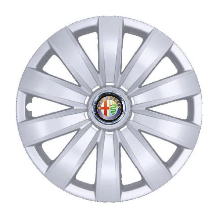 Set 4 Capace Roti 14 inchi (R14), Compatibile cu Alfa Romeo, Model 226