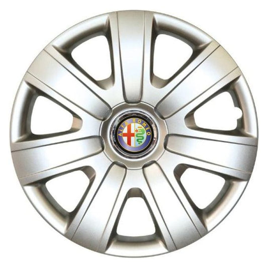 Set 4 Capace Roti R14, Potrivite Jantelor de 14 inch, Pentru Alfa Romeo, Model 224