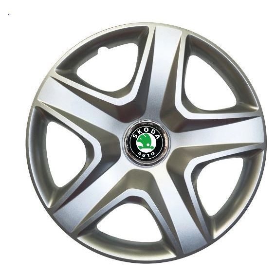 Комплект 4 таса Autohelix MSA® R14, Подходящи за 14-инчови джанти, за Skoda