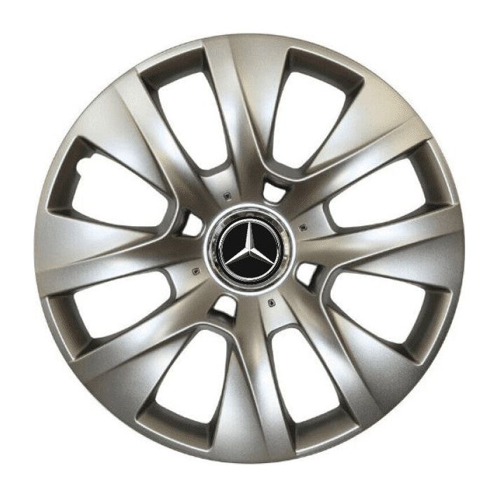 Set 4 Capace Roti Autohelix MSA® R14, Potrivite Jantelor de 14 inch, Pentru Mercedes-Benz, Model 225