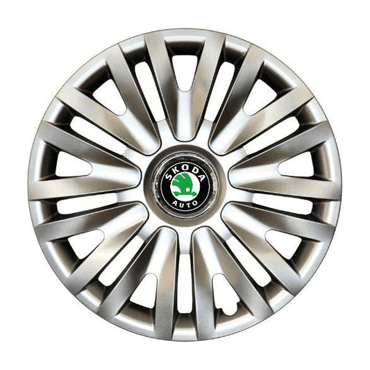 Комплект 4 таса Autohelix MSA® R14, Подходящи за джанти 14 инча, За Skoda, Модел 217