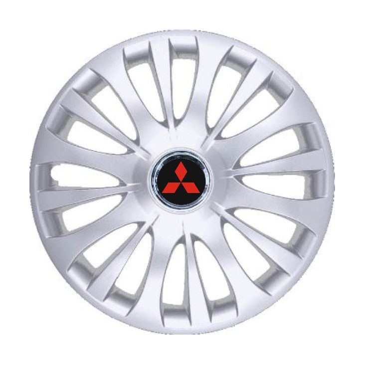 Комплект 4 таса за джанти R15, Подходящи за 15-инчови джанти, За Mitsubishi, Модел 328