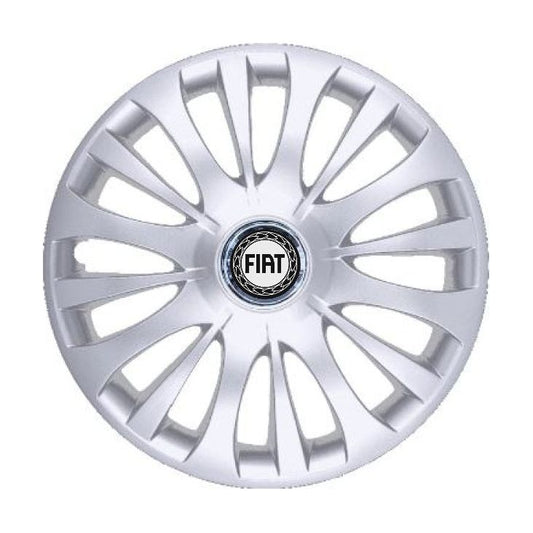 Set 4 Capace Roti R15, Potrivite Jantelor de 15 inch, Pentru Fiat, Model 328
