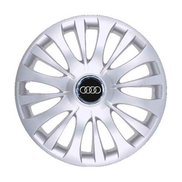 Set 4 Capace Roti R15, Potrivite Jantelor de 15 inch, Pentru Audi, Model 328