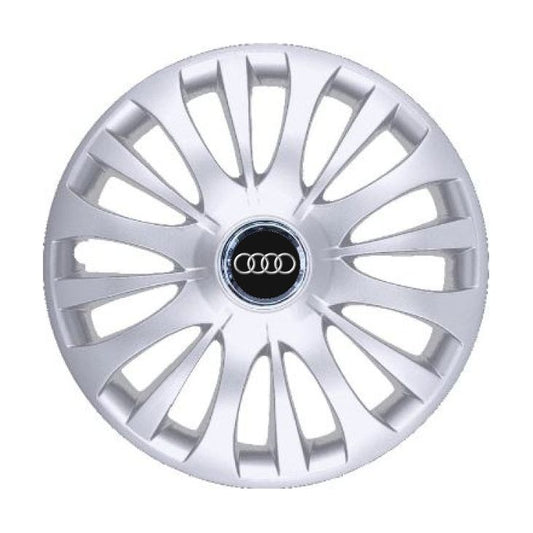 Set 4 Capace Roti R15, Potrivite Jantelor de 15 inch, Pentru Audi, Model 328