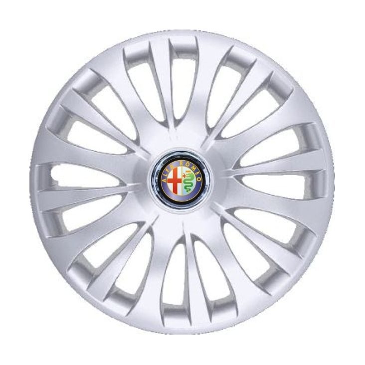 Set 4 Capace Roti R15, Potrivite Jantelor de 15 inch, Pentru Alfa Romeo, Model 328