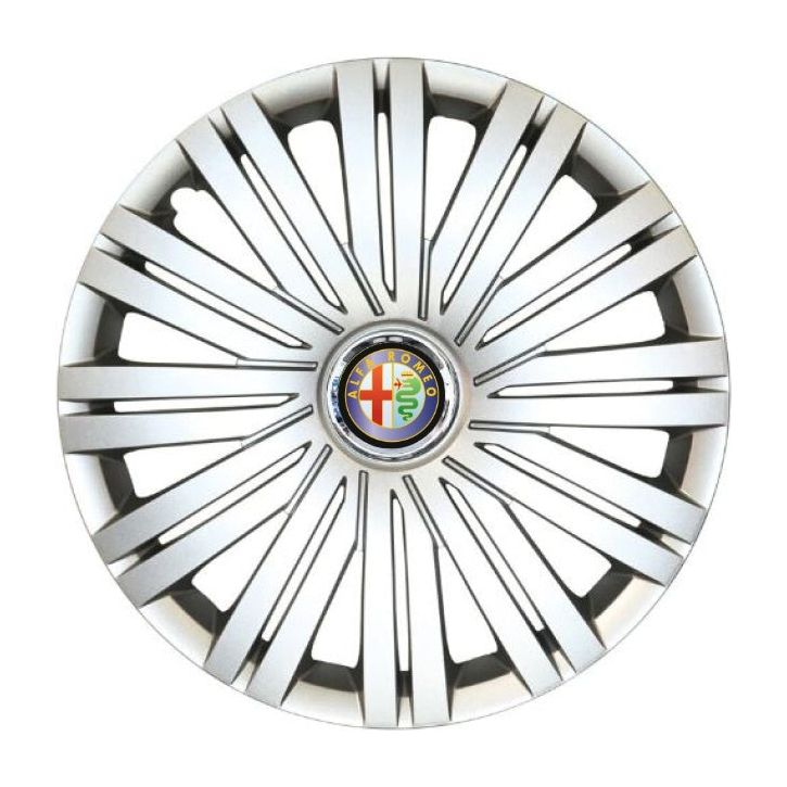 Set 4 Capace Roti R15, Potrivite Jantelor de 15 inch, Pentru Alfa Romeo, Model 339