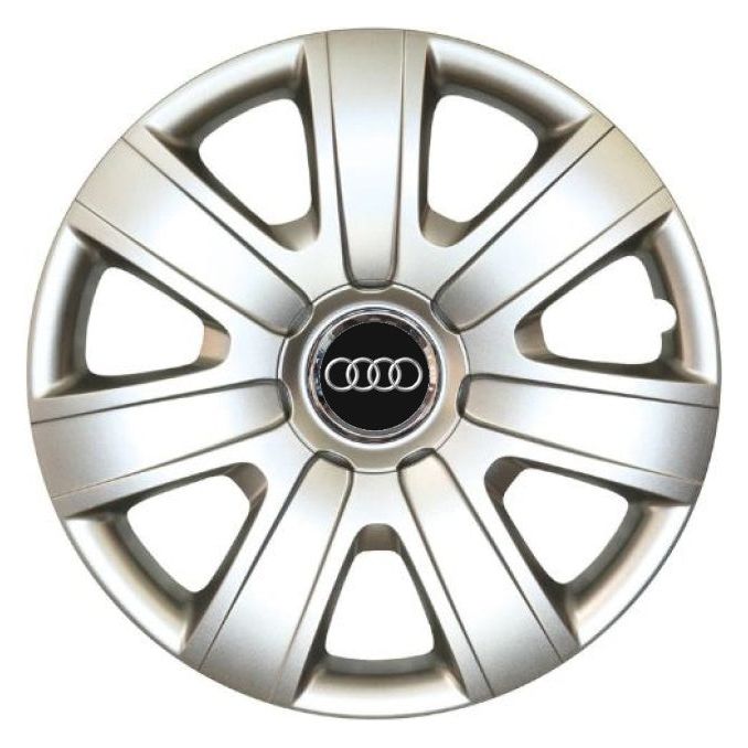 Set 4 Capace Roti R15, Potrivite Jantelor de 15 inch, Pentru Audi, Model 325