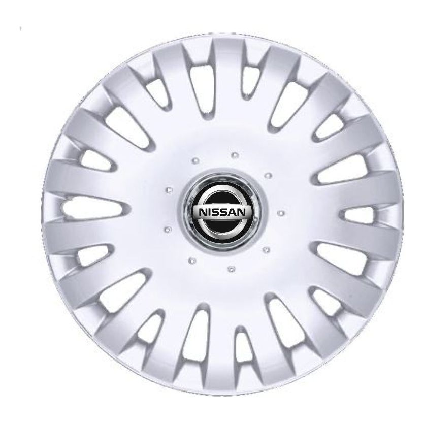 Set 4 Capace Roti R15, Potrivite Jantelor de 15 inch, Pentru Nissan, Model 306