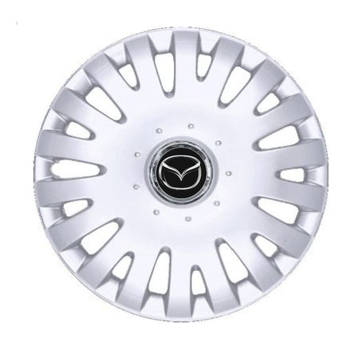 Set 4 Capace Roti R15, Potrivite Jantelor de 15 inch, Pentru Mazda, Model 306