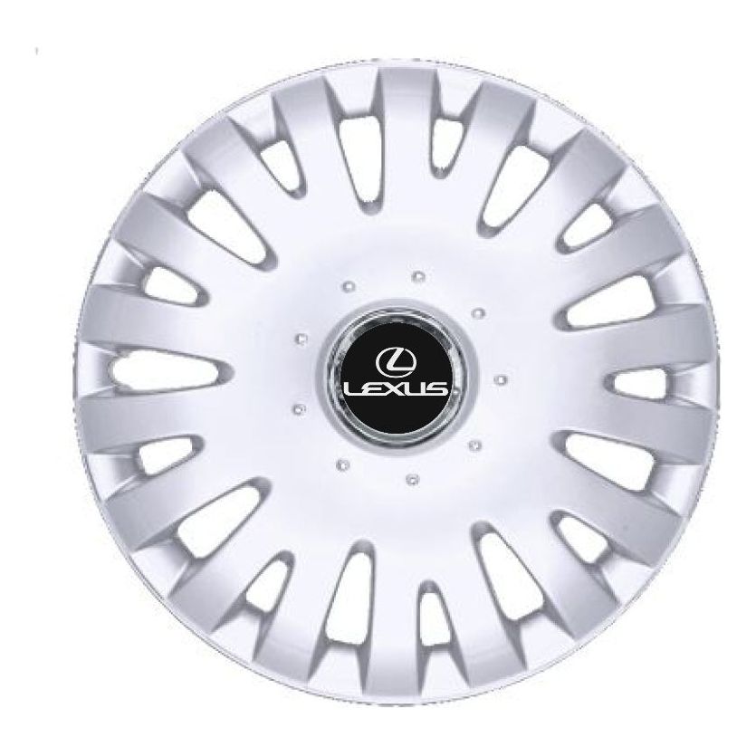 Set 4 Capace Roti R15, Potrivite Jantelor de 15 inch, Pentru Lexus, Model 306