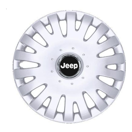Комплект 4 таса за джанти R15, Подходящи за 15-инчови джанти, За Jeep, Модел 306