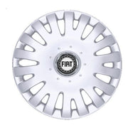 Set 4 Capace Roti R15, Potrivite Jantelor de 15 inch, Pentru Fiat, Model 306