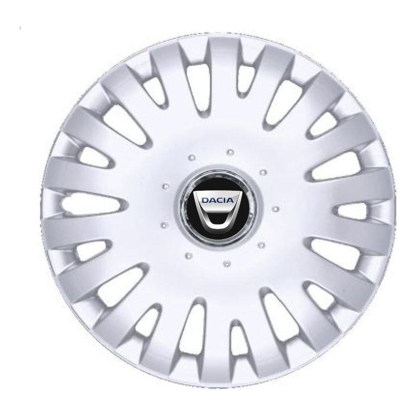 Set 4 Capace Roti R15, Potrivite Jantelor de 15 inch, Pentru Dacia, Model 306