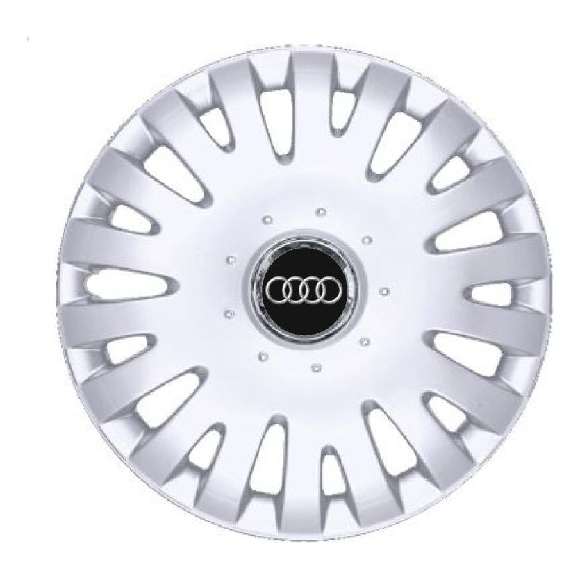 Set 4 Capace Roti R15, Potrivite Jantelor de 15 inch, Pentru Audi, Model 306