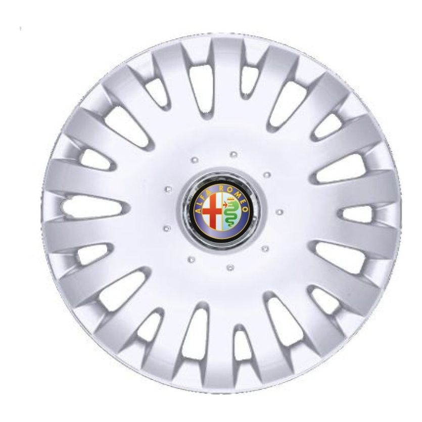 Set 4 Capace Roti R15, Potrivite Jantelor de 15 inch, Pentru Alfa Romeo, Model 306