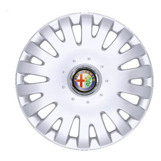 Комплект 4 таса R15, Подходящи за 15-инчови джанти, За Alfa Romeo, Модел 306