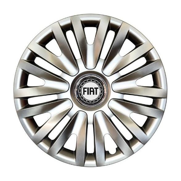 Set 4 Capace Roti Autohelix MSA® R15, Potrivite Jantelor de 15 inch, Pentru Fiat, Model 313