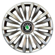 Set 4 Capace Roti 15 inchi (R15)  Pentru Skoda, Model 313