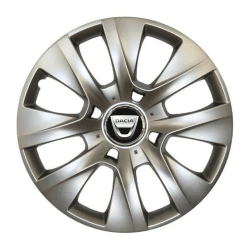 Set 4 Capace Roti Autohelix MSA® R15, Potrivite Jantelor de 15 inch, Pentru Dacia, Model 334