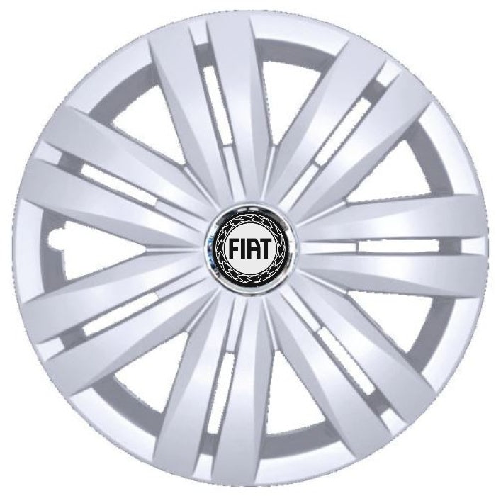 Set 4 Capace Roti R16, Potrivite Jantelor de 16 inch, Pentru Fiat, Model 427