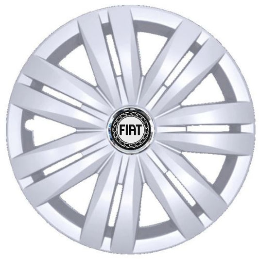 Set 4 Capace Roti R16, Potrivite Jantelor de 16 inch, Pentru Fiat, Model 427