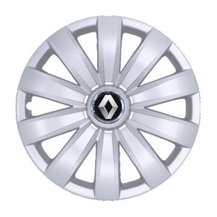 Set 4 Capace Roti R16, Potrivite Jantelor de 16 inch, Pentru Renault, Model 421