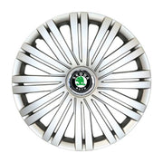 Set 4 Capace Roti R16, Potrivite Jantelor de 16 inch, Pentru Skoda, Model 422