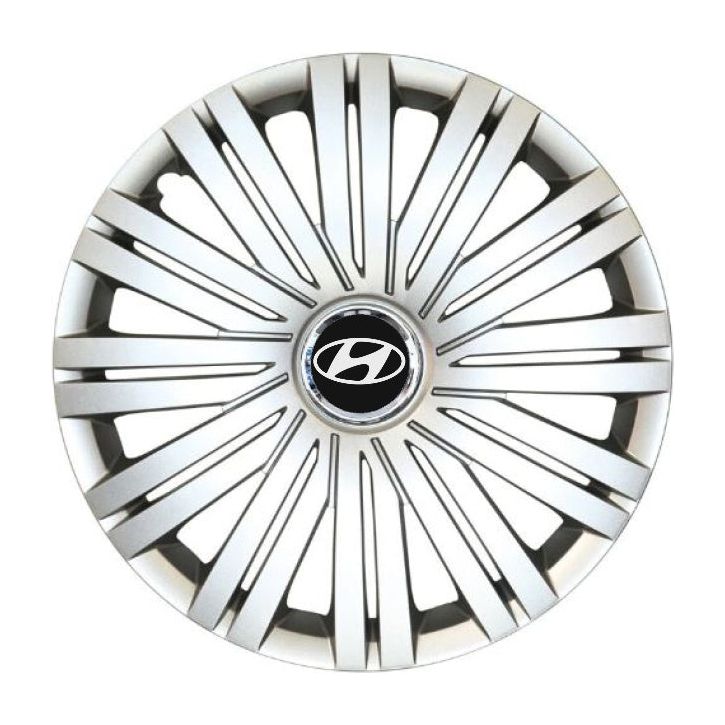 Set 4 Capace Roti R16, Potrivite Jantelor de 16 inch, Pentru Hyundai, Model 422