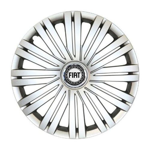 Set 4 Capace Roti R16, Potrivite Jantelor de 16 inch, Pentru Fiat, Model 422