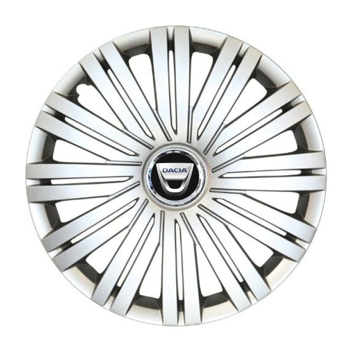 Set 4 Capace Roti R16, Potrivite Jantelor de 16 inch, Pentru Dacia, Model 422