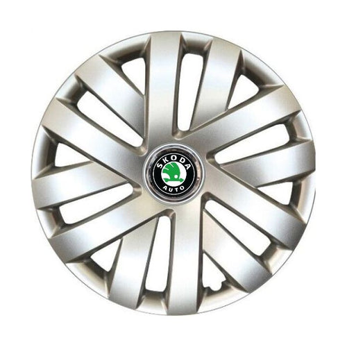 Комплект 4 таса R16, подходящи за 16-инчови джанти, за Skoda, модел 409